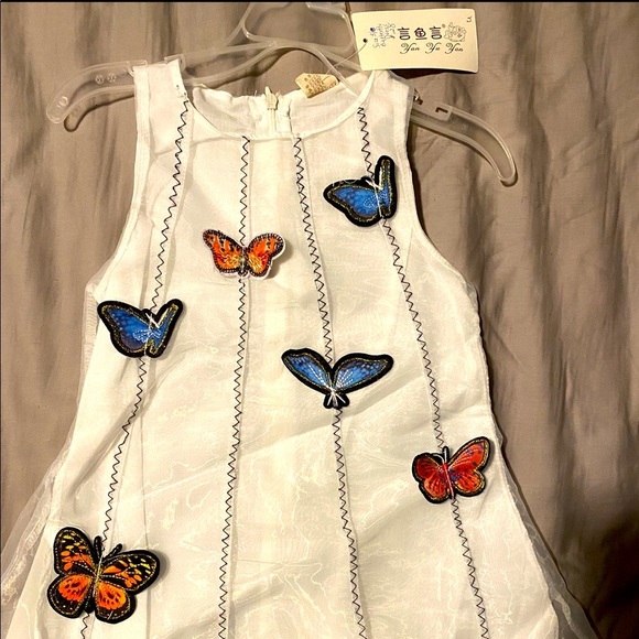 NWT. Butterfly Dress - Picture 1 of 2